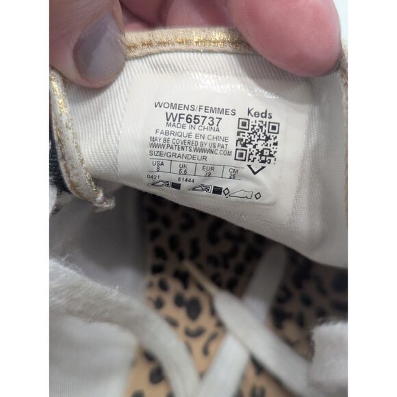 Custom Keds Triple Up Platform Sneakers Punk/Grunge Art Women’s 8 - Picture 3 of 12